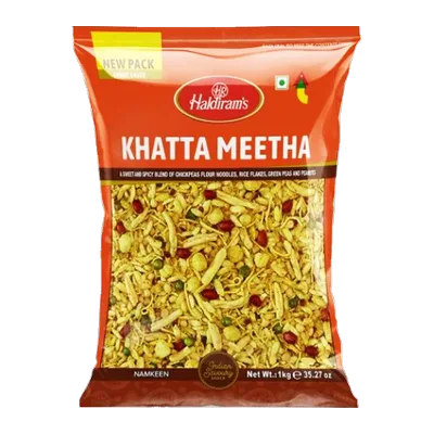 Haldiram's Khatta Meetha Mixture, 1 kg, at Shahi Groceries