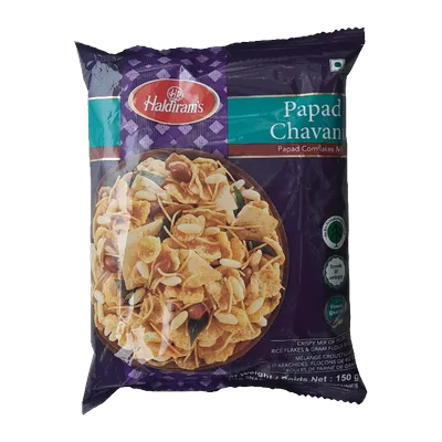 Haldiram's Papad Chawanu, 150 g, at Shahi Groceries