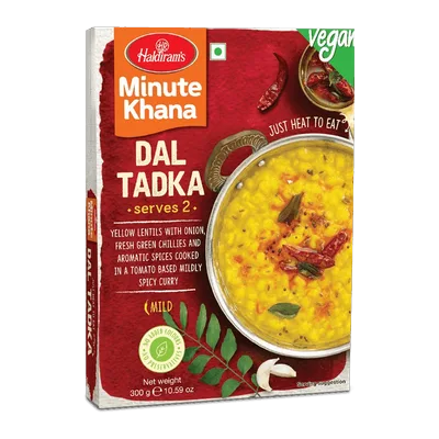 Haldiram's Rte Dal Tadka Curry, 300 g, at Shahi Groceries