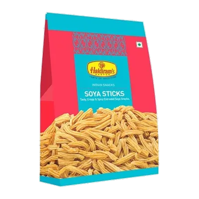 Haldiram's Soya Sticks, 150 g, at Shahi Groceries