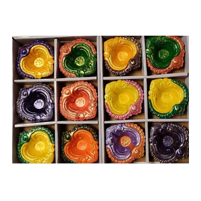 Heart Leaf Diya, 1 pc, at Shahi Groceries