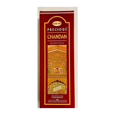 Hem Precious Chandan Incense (Agarbatti) 6x20, 6*20 sticks, at Shahi Groceries