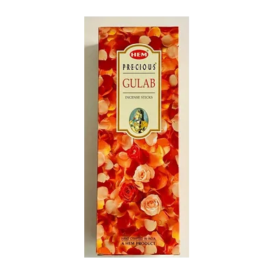 Hem Precious Gulab Incense (Agarbatti) 6x20, 6*20 sticks, at Shahi Groceries