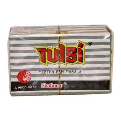 Hilal Shalimar Tulsi Mitha Mouthfreshner 1 box, 48+8 Sachets, at Shahi Groceries
