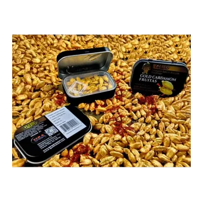 KLG Gold Mukhwas, Cardamom & Saffron, 1 Tin, at Shahi Groceries