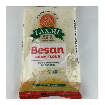 Laxmi Besan Flour, 4 lb, at Shahi Groceries