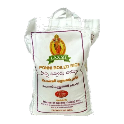 Laxmi Ponni Boiled Rice, 10 lb, at Shahi Groceries