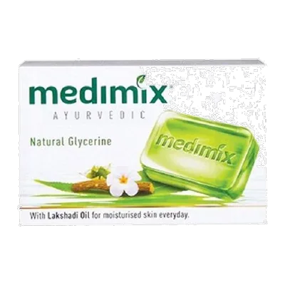 Medimix Natural Glycerine Ayurvedic Soap, 125 g, at Shahi Groceries