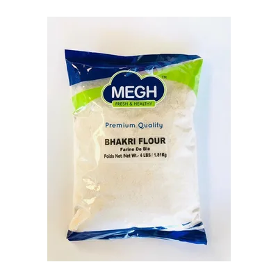 Megh Bhakhri (Coarse Wheat) Flour, 4 lb, at Shahi Groceries