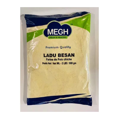 Megh Ladu Besan Flour Coarse, 2 lb, at Shahi Groceries