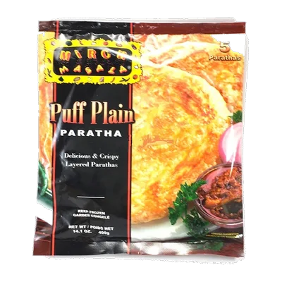MM Plain Puffed Parathas, 400 g, at Shahi Groceries