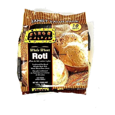 MM Whole Wheat Roti Family Pack, 30 pcs, at Shahi Groceries