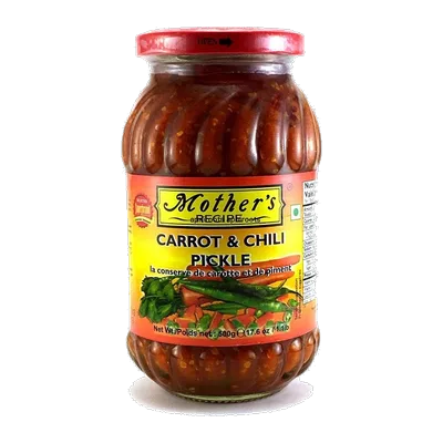 Mother's Carrot-Chilli Pickle, 500 g, at Shahi Groceries