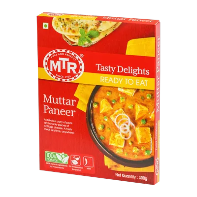 Mtr Curry Mutter Paneer, 300 g, at Shahi Groceries