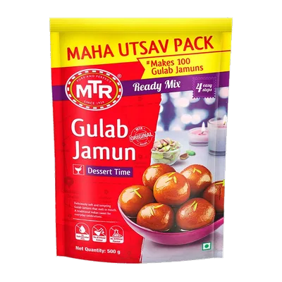 Mtr Gulab Jamun Instant Powder Mix, 500 g, at Shahi Groceries