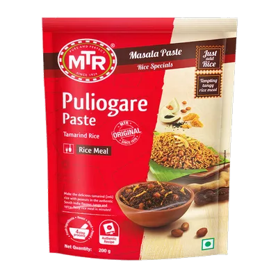 Mtr Puliogare Paste, 200 g, at Shahi Groceries