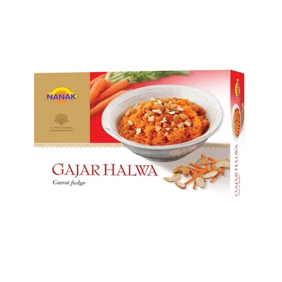 Nanak Gajar Halwa Frozen, 400 g, at Shahi Groceries