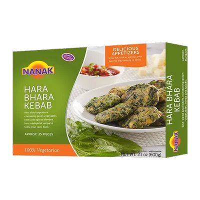 Nanak Hara Bhara Kabab, 600 g, at Shahi Groceries