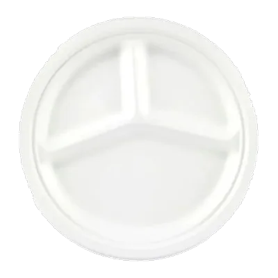 Paper Plate 3 Compartments Disposables, 25 pcs, at Shahi Groceries