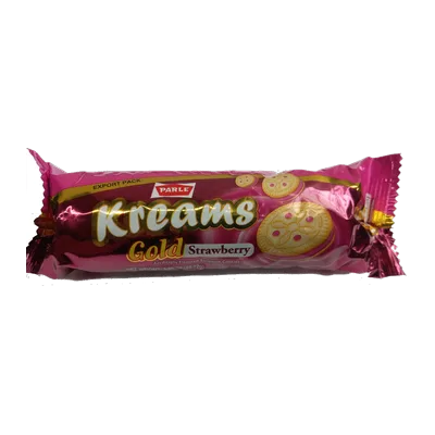 Parle Kreams Strawberry Biscuit, 66.7 g, at Shahi Groceries