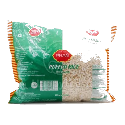 Pran Puffed Rice (Mamra), 400 g, at Shahi Groceries