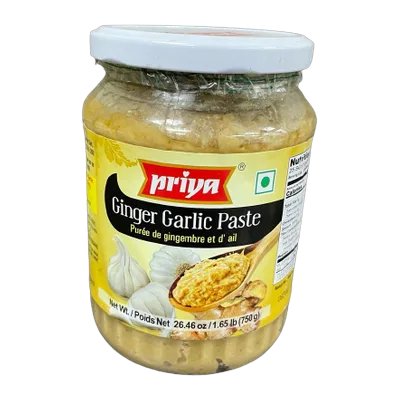 Priya Ginger Garlic Paste, 750 g, at Shahi Groceries
