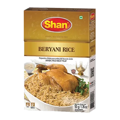 Shan Arabic Beryani Rice Mix, 50 g, at Shahi Groceries