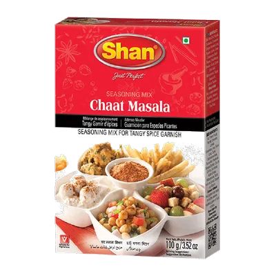 Shan Chaat Masala Seasoning Mix, 100 g, at Shahi Groceries
