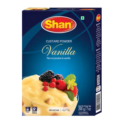 Shan Custard Vanilla Powder, 200 g, at Shahi Groceries