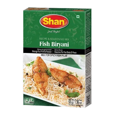 Shan Fish Biryani Mix, 50 g, at Shahi Groceries