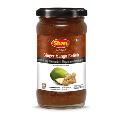 Shan Ginger Mango Chutney, 400 g, at Shahi Groceries