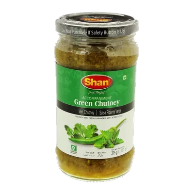 Shan Green Chutney, 315 g, at Shahi Groceries