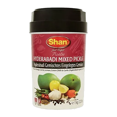 Shan Hyderabadi Mixed Aachar (Pickle), 1 kg, at Shahi Groceries