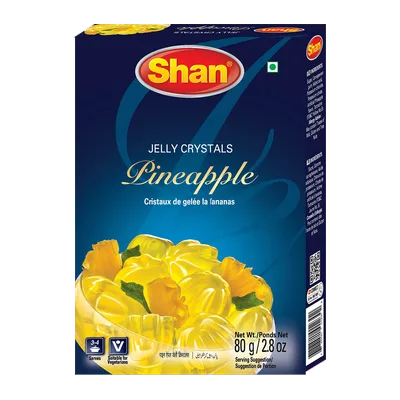 Shan Jelly Crystal Pineapple, 80 g, at Shahi Groceries
