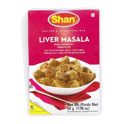 Shan Liver Curry Masala Mix, 50 g, at Shahi Groceries