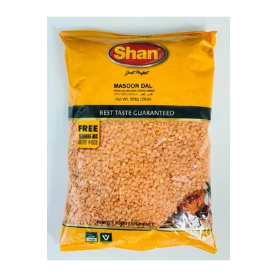 Shan Masoor Dal Split Lentils, 2 lb, at Shahi Groceries