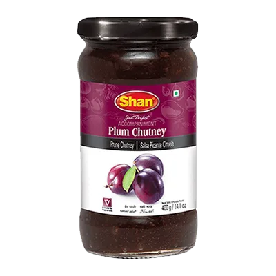 Shan Plum Tangy Chutney, 400 g, at Shahi Groceries