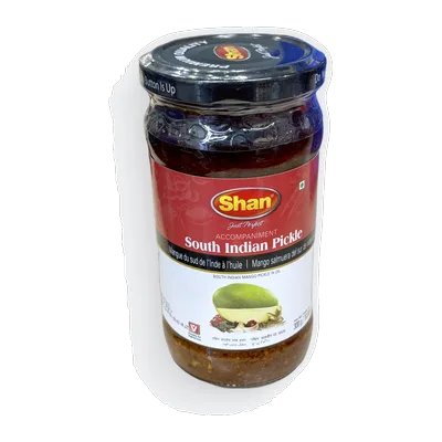Shan South Indian Hot Pickle, 330 g, at Shahi Groceries