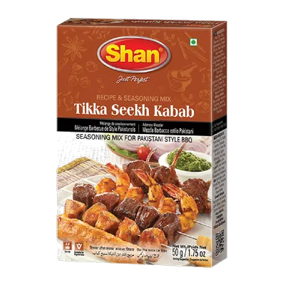 Shan Tikka Seekh Kabab Bbq (Barbeque) Mix, 50 g, at Shahi Groceries