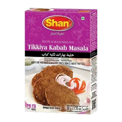 Shan Tikkiya Kabab Masala, 50 g, at Shahi Groceries