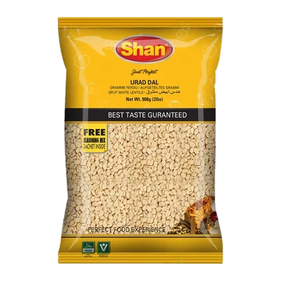 Shan Urad Daal Washed White, 2 lb, at Shahi Groceries