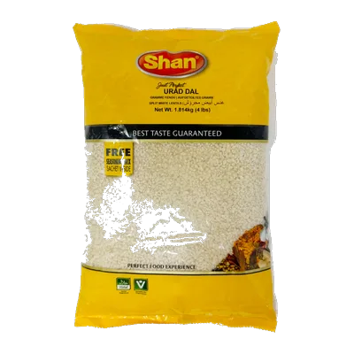 Shan Urad Daal Washed White, 4 lb, at Shahi Groceries