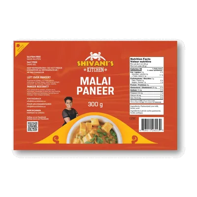 Shivani's Kitchen Paneer Block, 300 g, at Shahi Groceries