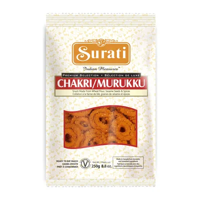Surati Chakri (Murukku), 250 g, at Shahi Groceries