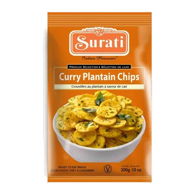 Surati Curry Plantain Chips, 300 g, at Shahi Groceries