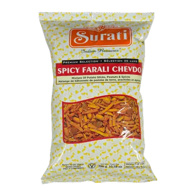Surati Farali Fasting Chevdo Chiwda Spicy, 300 g, at Shahi Groceries