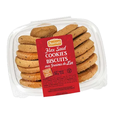 Surati Flax Seed Alsi Cookies, 341 g, at Shahi Groceries