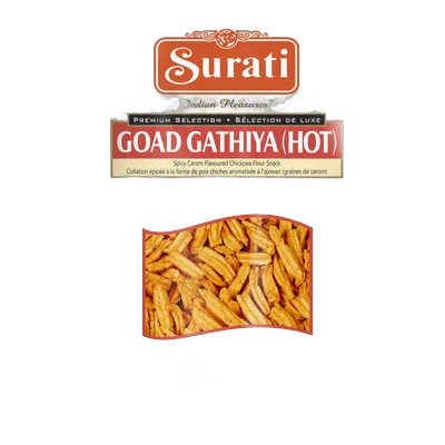 Surati Goad Gathiya Hot, 300 g, at Shahi Groceries