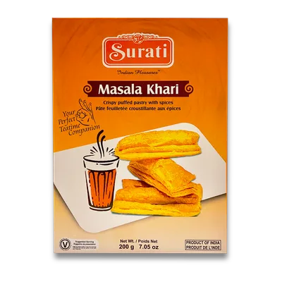 Surati Khari Puff Pastry Masala, 200 g, at Shahi Groceries