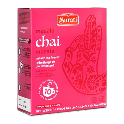 Surati Masala Chai Instant Tea Premix, 10*24 g, at Shahi Groceries
